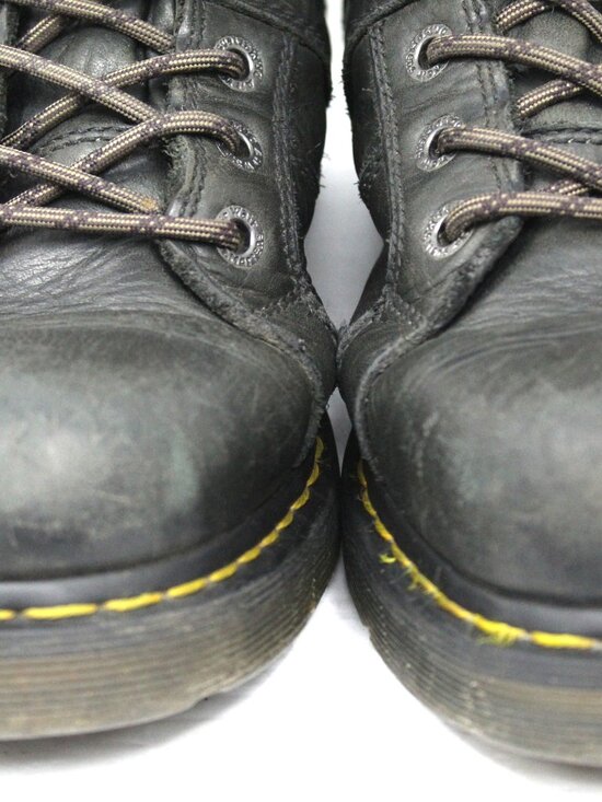 Dr. Martens Ironbridge Men\'s Black Leather IND ST Steel Toe Work Boots Size 11 main image 7
